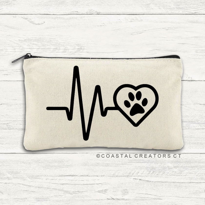 Canvas Multi-Use Zipper Bags