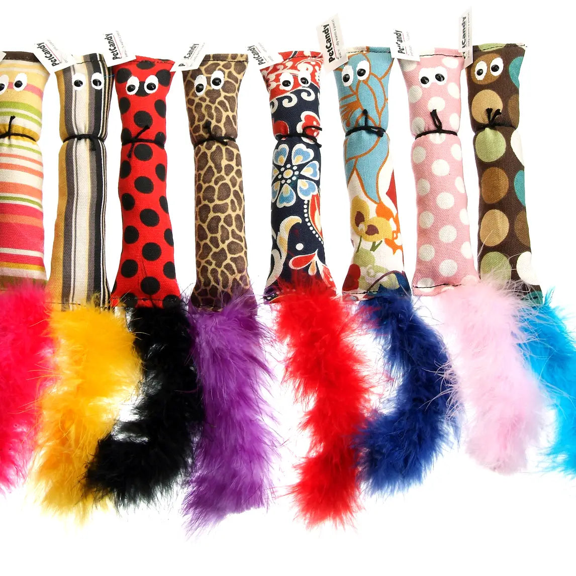 Catnip Filled Squirrels by Pet Candy