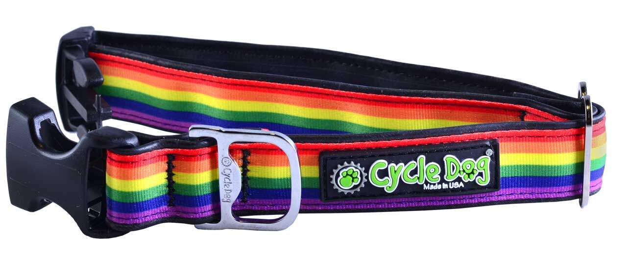 Rainbow Pride Dog Collar
