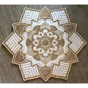 Wooden Crystal Grids by Zen and Meow