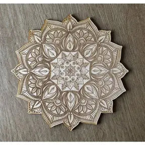 Wooden Crystal Grids by Zen and Meow