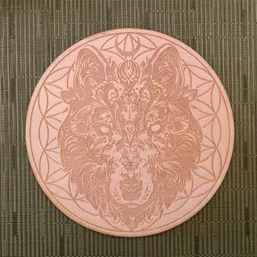 Wooden Crystal Grids by Zen and Meow