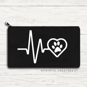 Canvas Multi-Use Zipper Bags