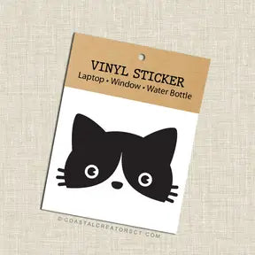 Vinyl Laptop & Water Bottle Stickers