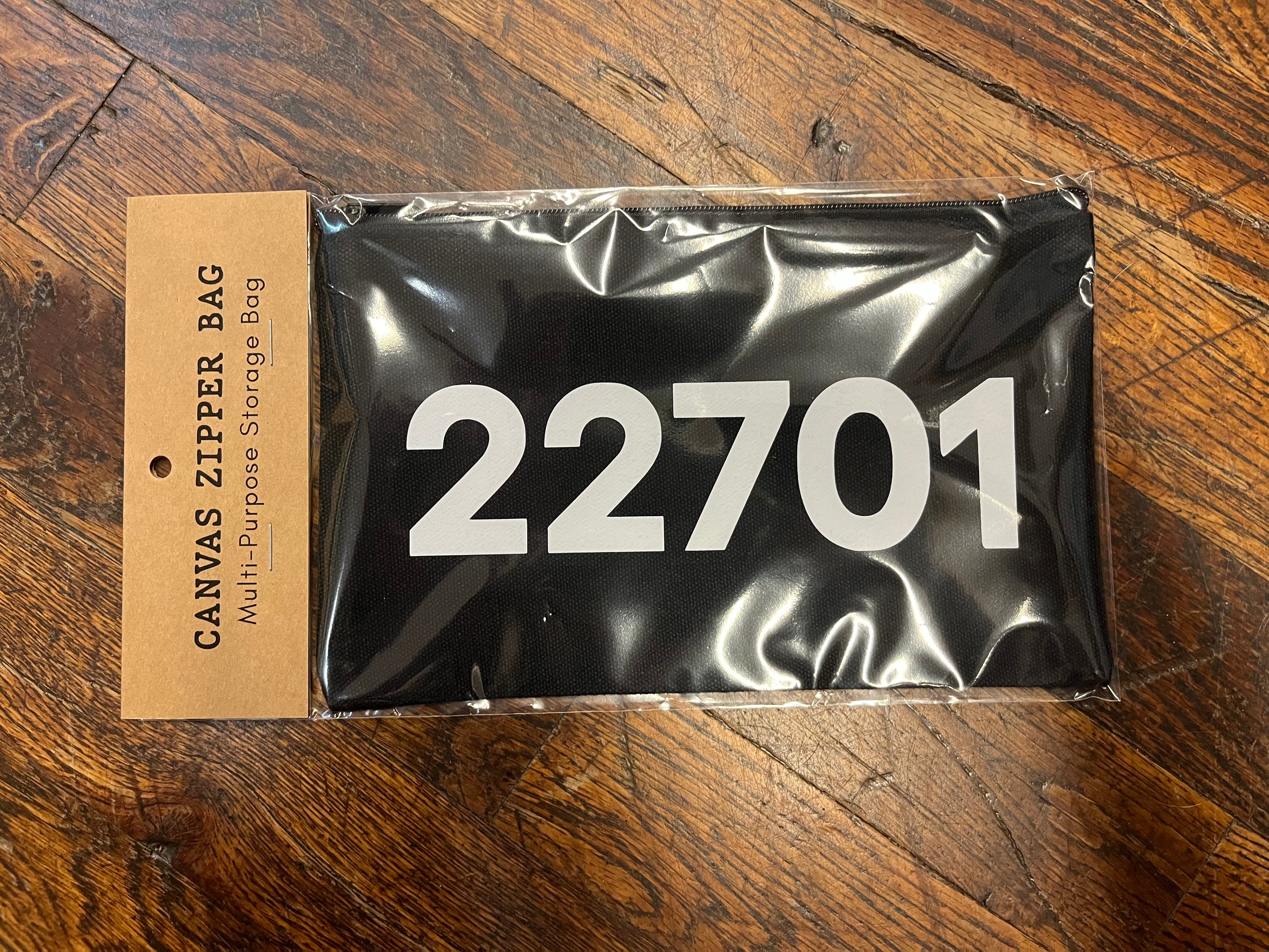 Canvas Multi-Use Zipper Bags