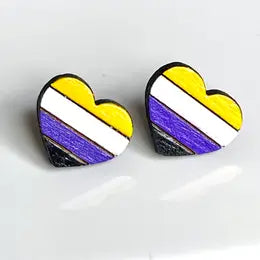 Wooden Earrings by Stardust & Serendipity