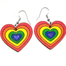 Wooden Earrings by Stardust & Serendipity