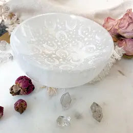 Selenite Trinket Dish