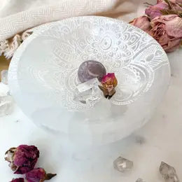Selenite Trinket Dish