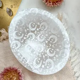 Selenite Trinket Dish