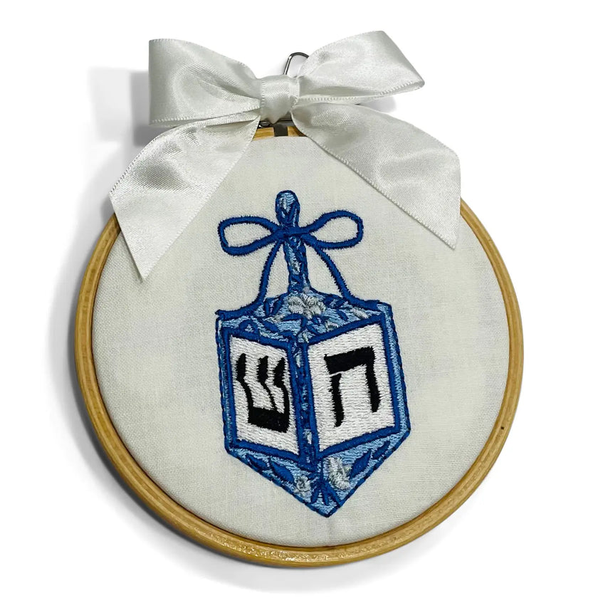 Embroidered Ornaments by Vibrantly Blue