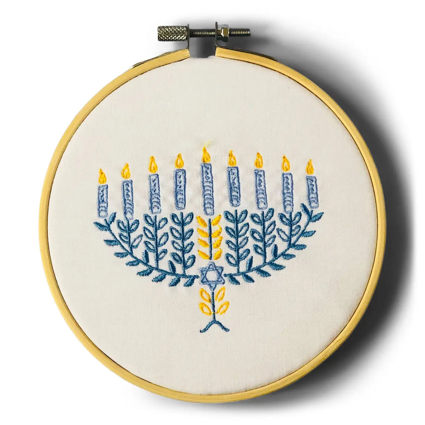 Embroidered Ornaments by Vibrantly Blue