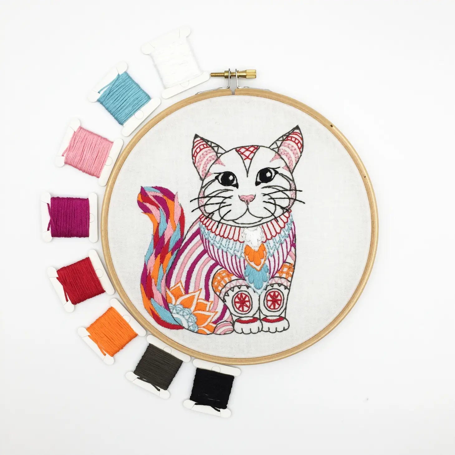 Embroidery Kits by Cinnamon Stitching