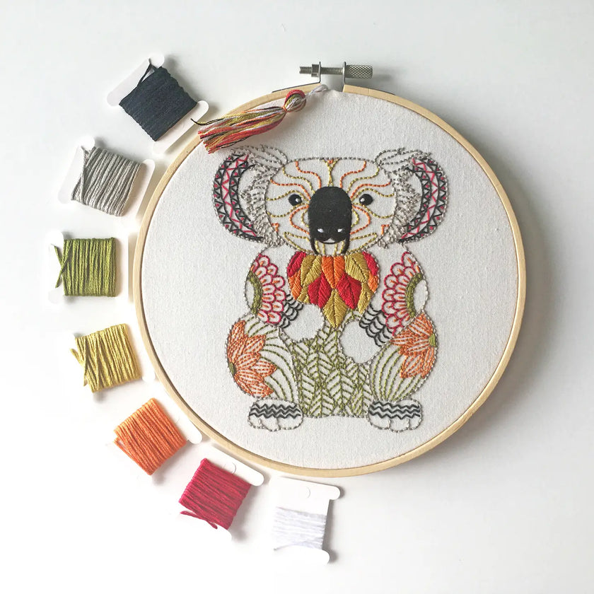 Embroidery Kits by Cinnamon Stitching
