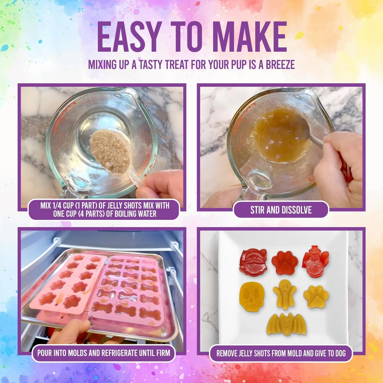 Dogtastic Jelly Shots & Molds