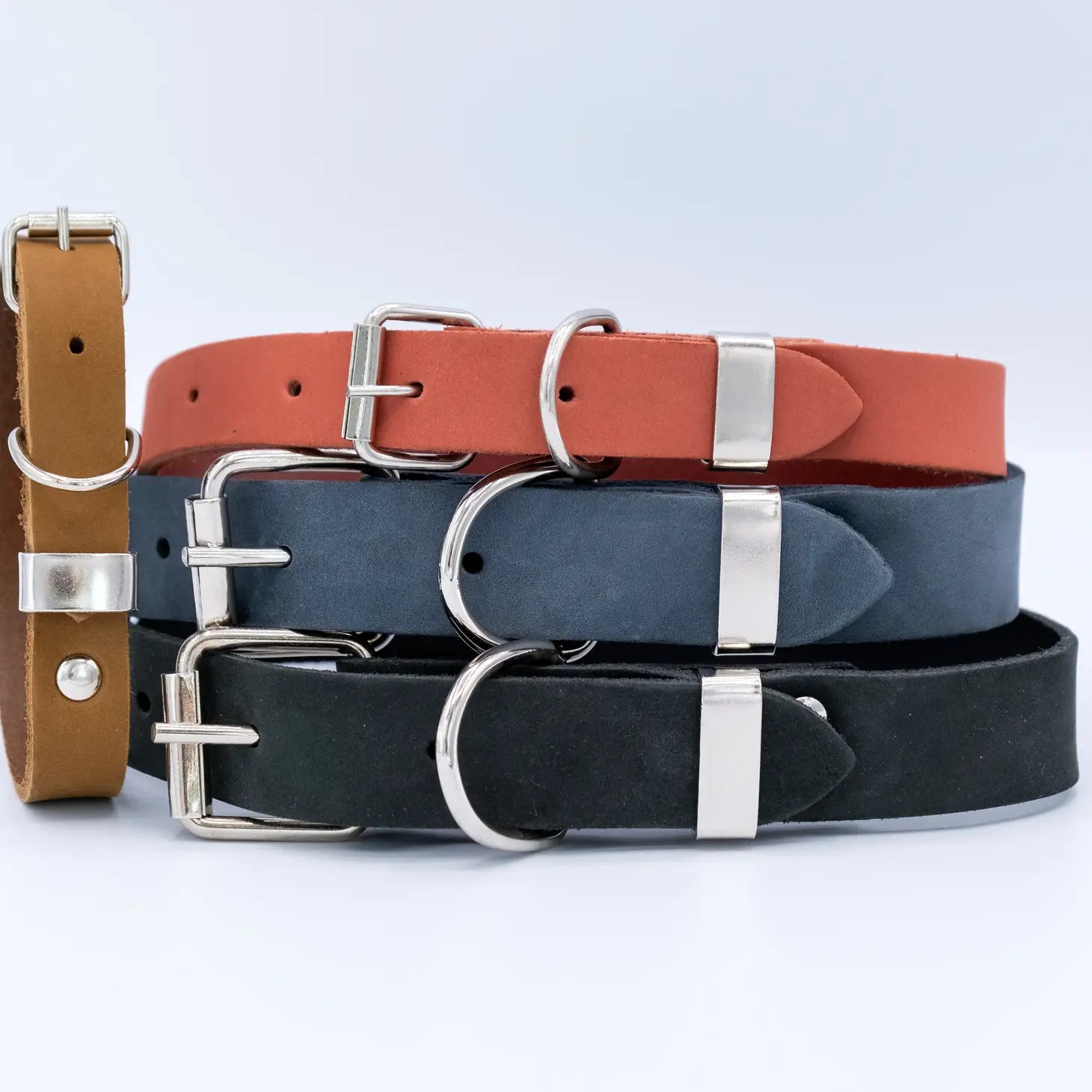 Euro-Dog Genuine Leather Dog Collars