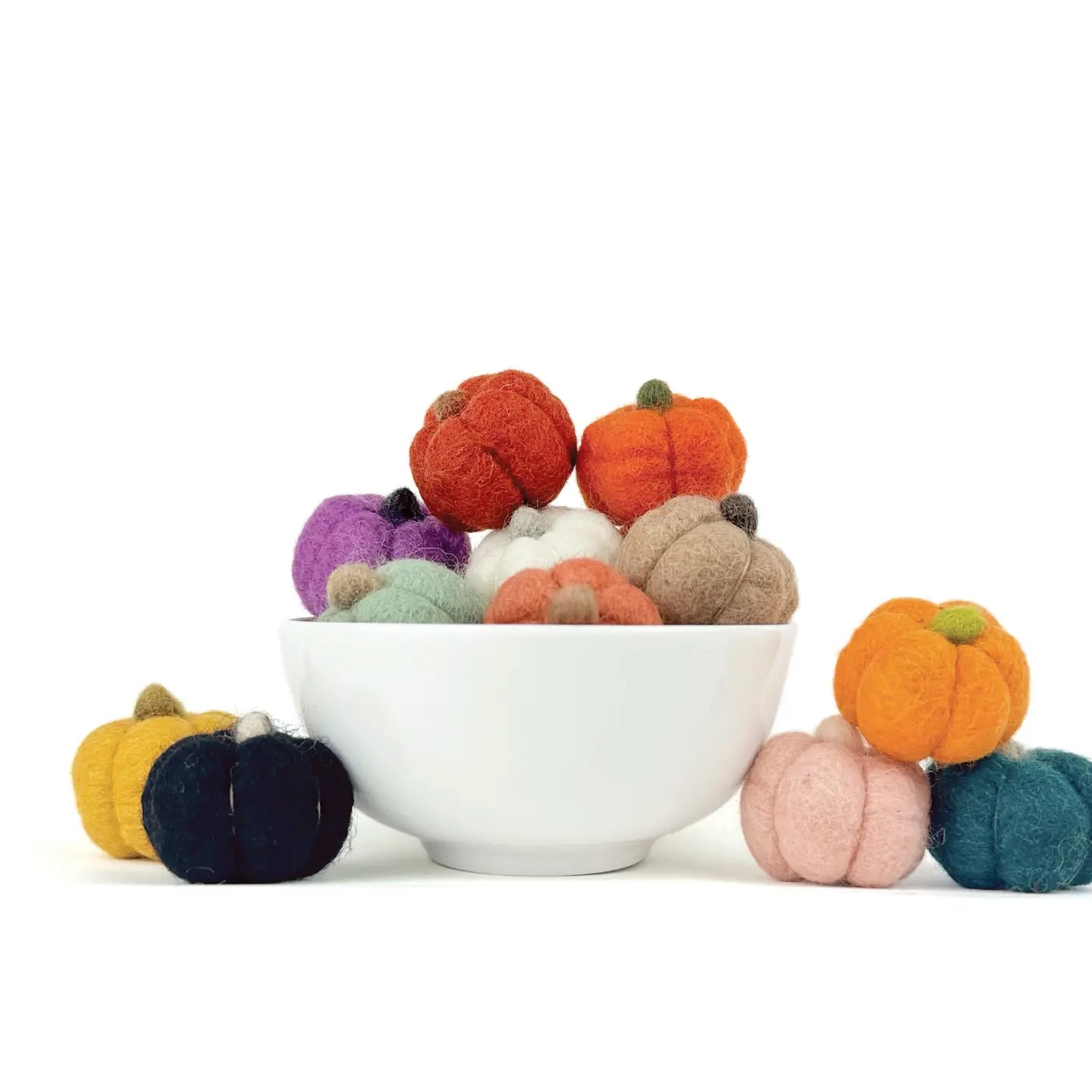 Wool Felt Fall Vase Fillers & Decor