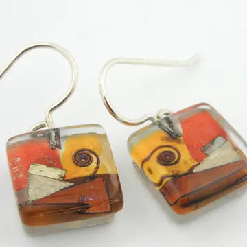 Glass Earrings by Momo Glassworks