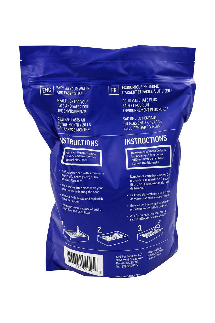 Catfidence™ Bamboo Cat Litter