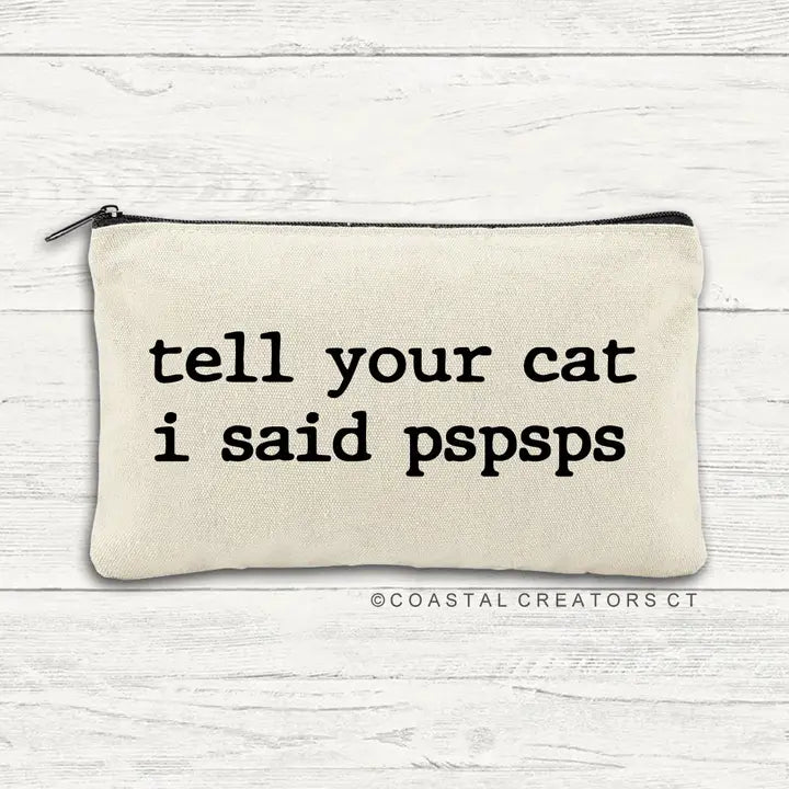 Canvas Multi-Use Zipper Bags