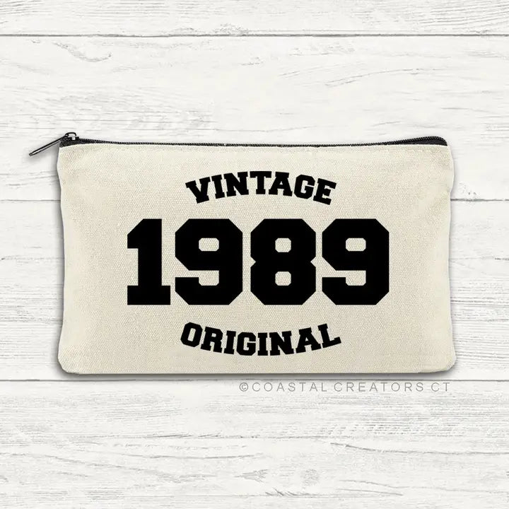 Canvas Multi-Use Zipper Bags