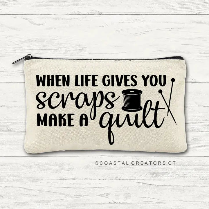 Canvas Multi-Use Zipper Bags