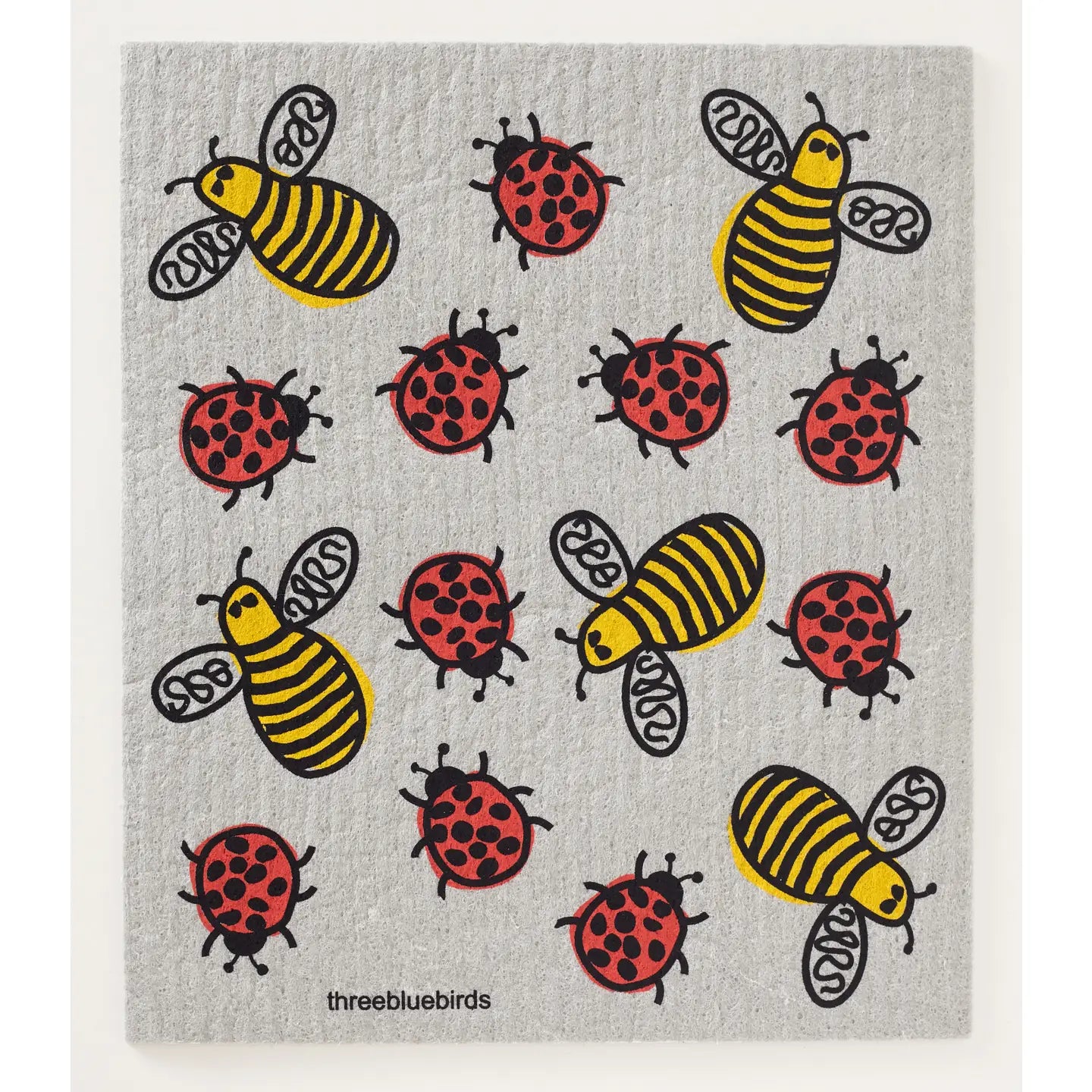 Three Bluebirds Swedish Dishcloths