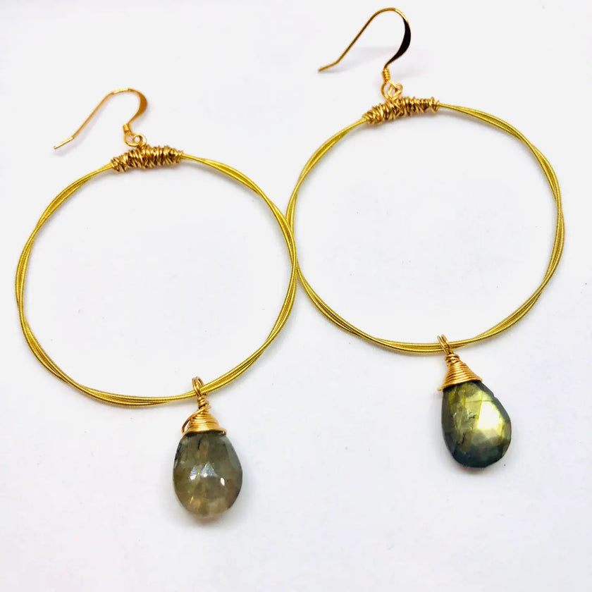 Earrings by Restrung Jewelry