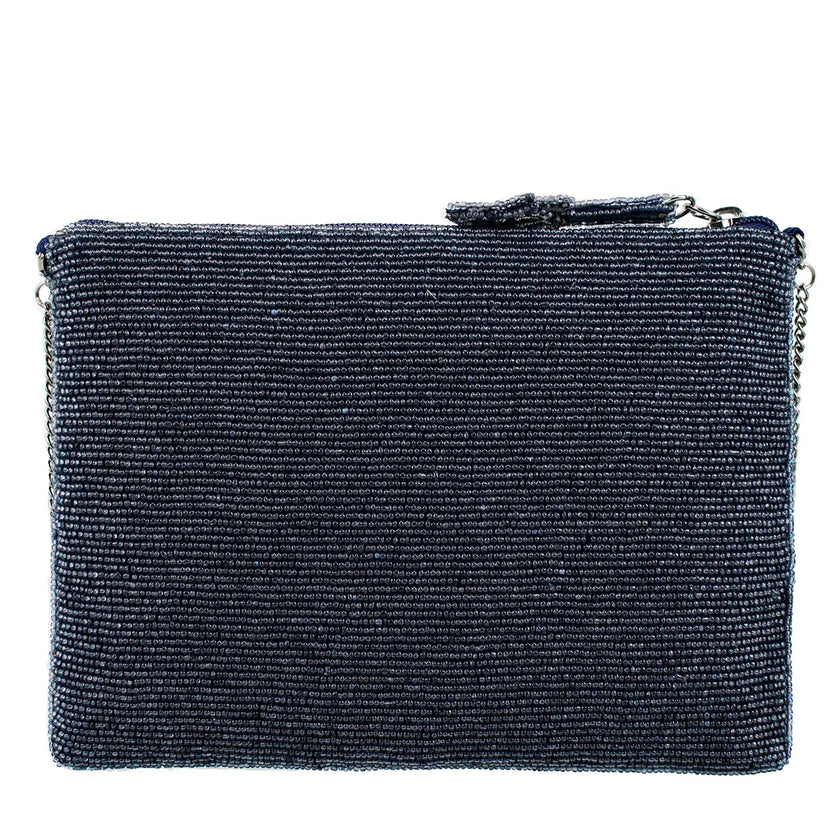 Super Nova Blue Celestial Stars & Moon Crossbody Mini