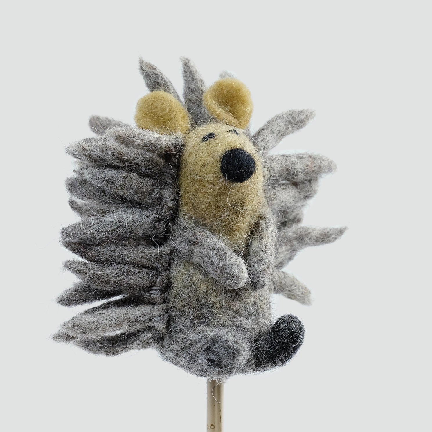 Wool Felt Finger Puppets by The Winding Road