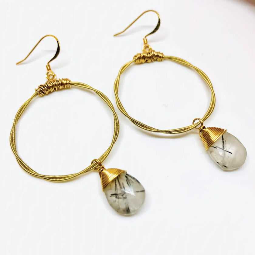Earrings by Restrung Jewelry