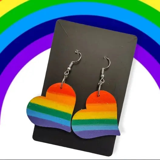 Wooden Earrings by Eclectic Judaica