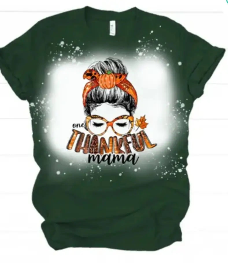Thankful Mama Fall T-shirt
