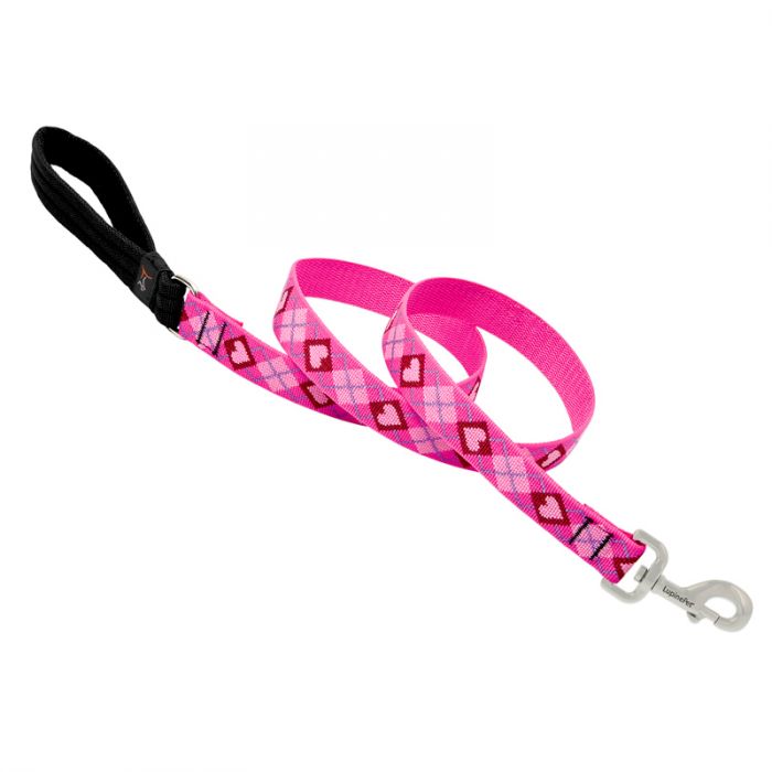 Original Designs Padded Handle Dog Leash, by Lupine