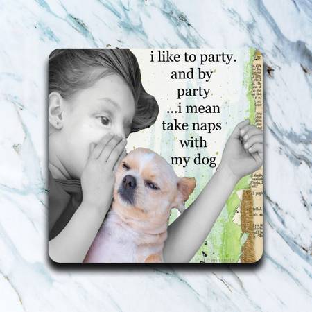 High Cotton Party Coaster