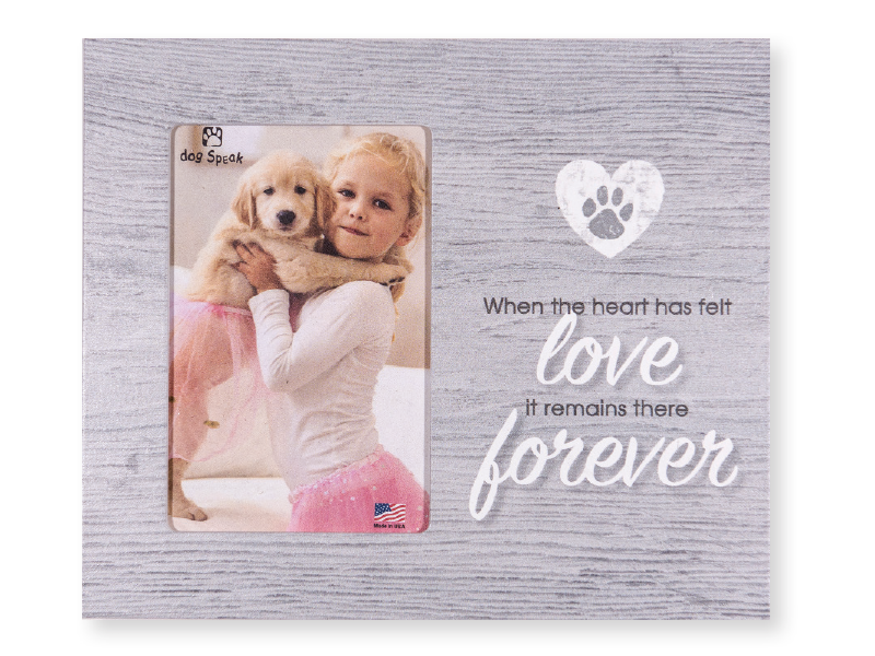 Dog Speak Memorial Frame & Sign Collection