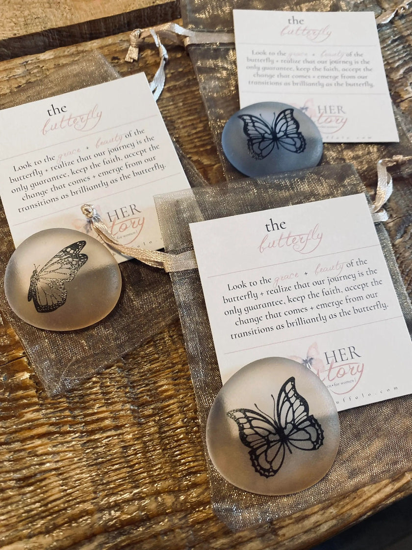 Butterfly Intention Stones