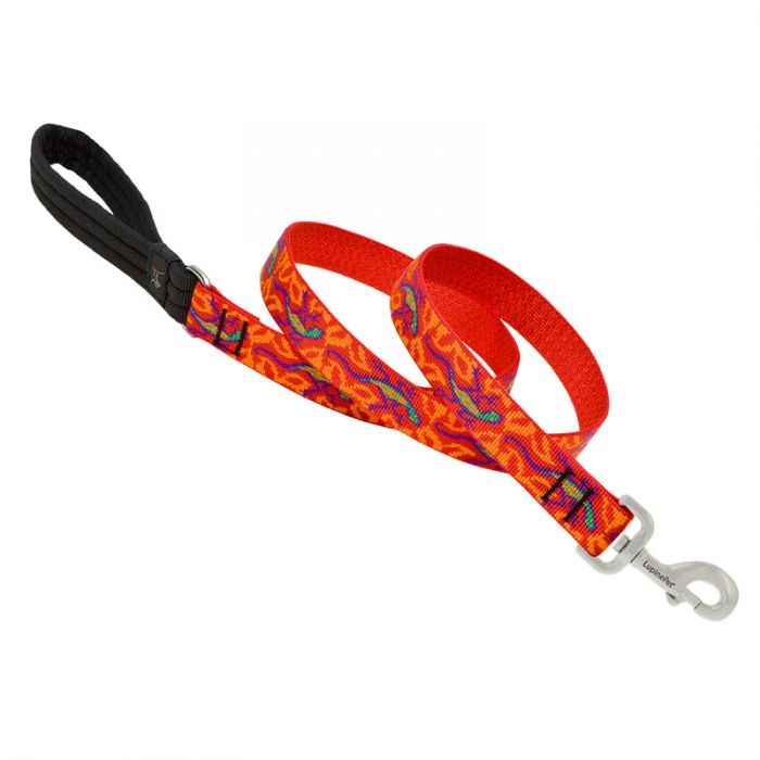 Original Designs Padded Handle Dog Leash, by Lupine