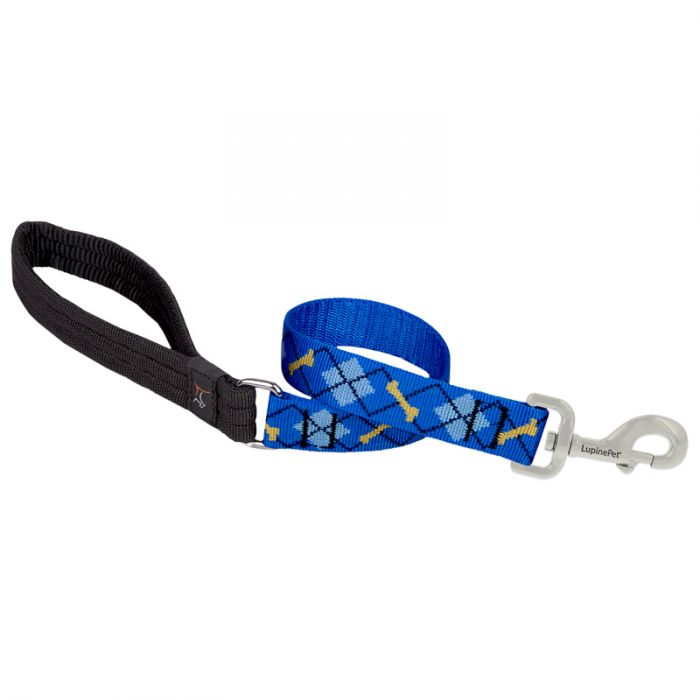 Original Designs Padded Handle Dog Leash, by Lupine
