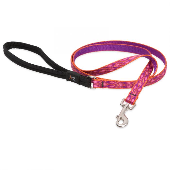 Original Designs Padded Handle Dog Leash, by Lupine