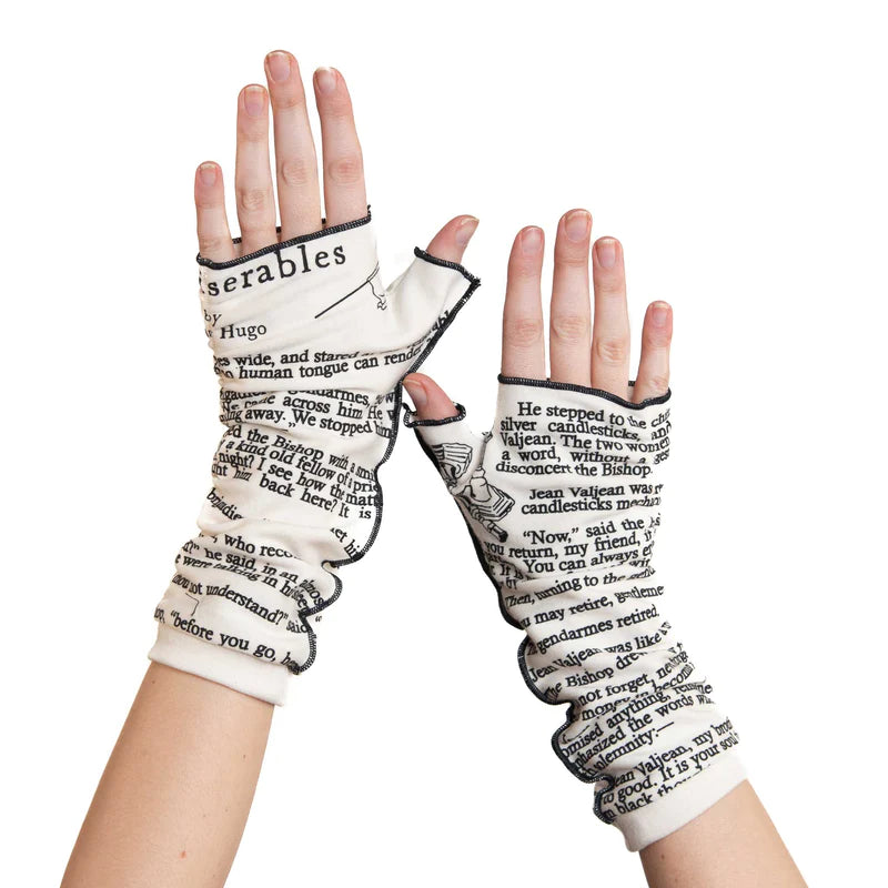 Storiarts Book Quote Writing Gloves