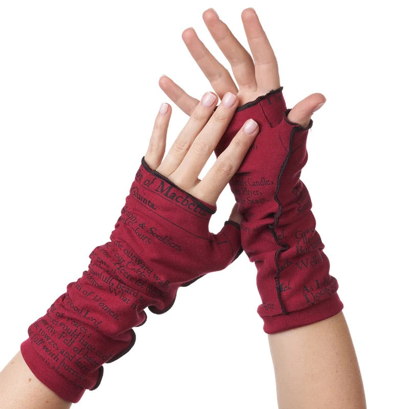 Storiarts Book Quote Writing Gloves