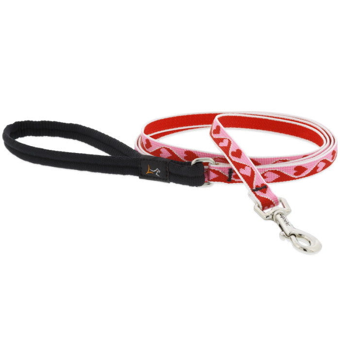 Original Designs Padded Handle Dog Leash, by Lupine