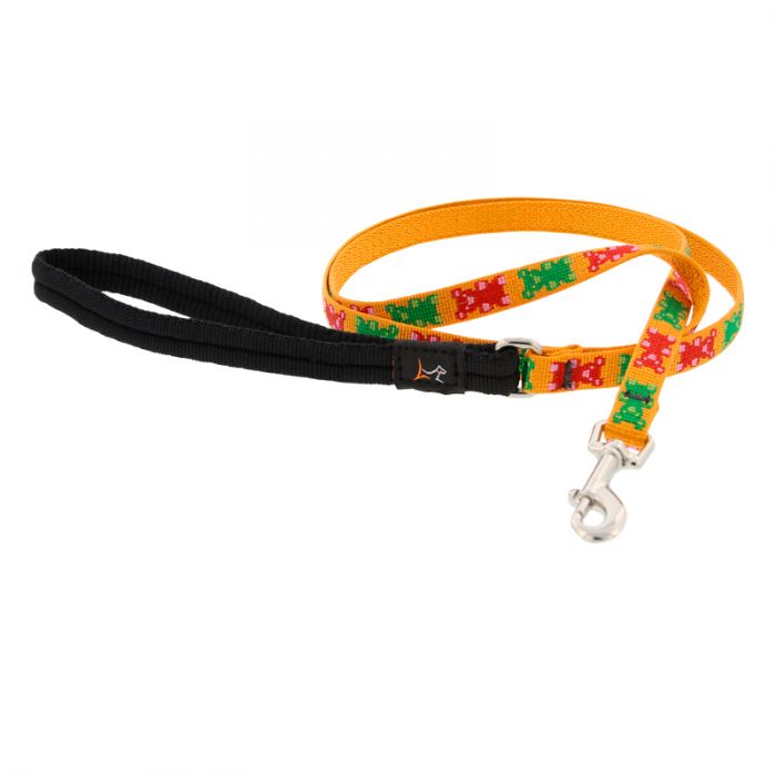 Original Designs Padded Handle Dog Leash, by Lupine
