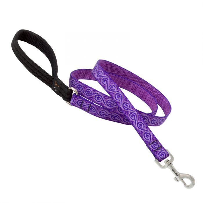 Original Designs Padded Handle Dog Leash, by Lupine