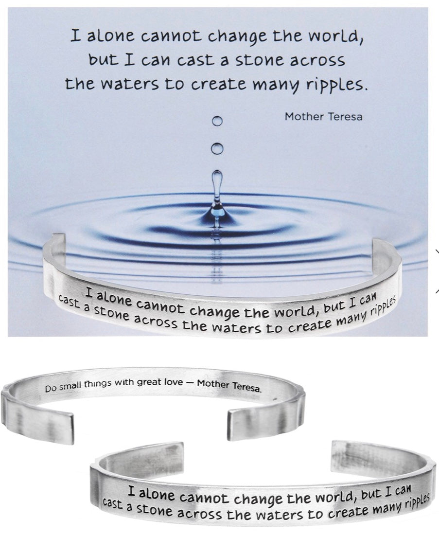 Quotable Cuff Bracelets by Whitney Howard Designs