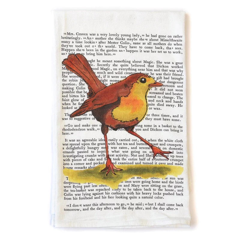 Storiarts Book Quote Tea Towels