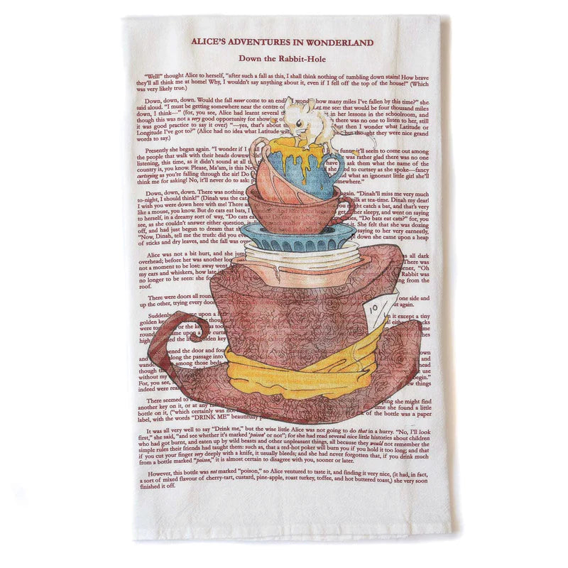 Storiarts Book Quote Tea Towels
