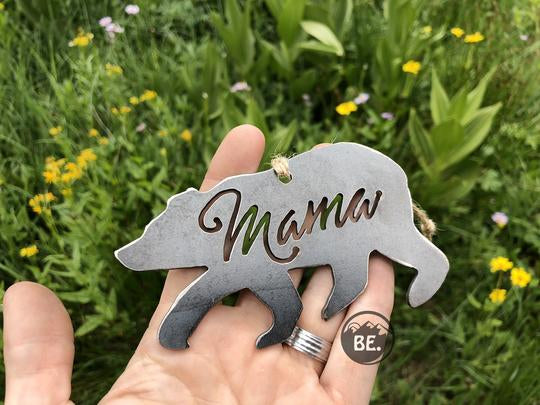 BE Creations Recycled Steel Christmas Ornaments