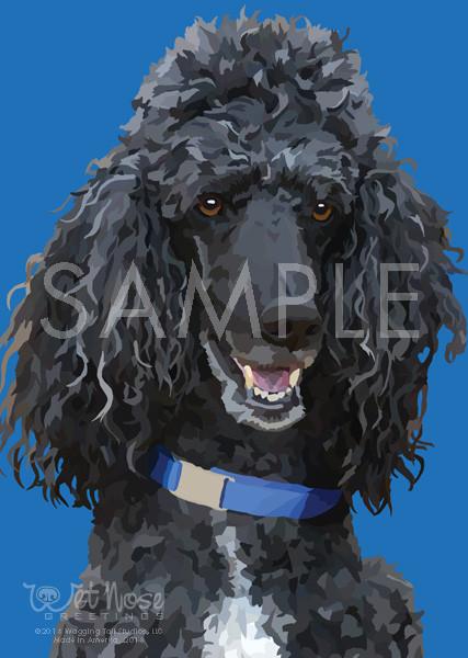 Wet Nose Greetings Card, 5